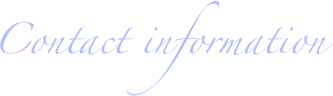 Contact information